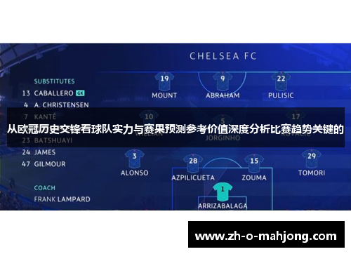 从欧冠历史交锋看球队实力与赛果预测参考价值深度分析比赛趋势关键的